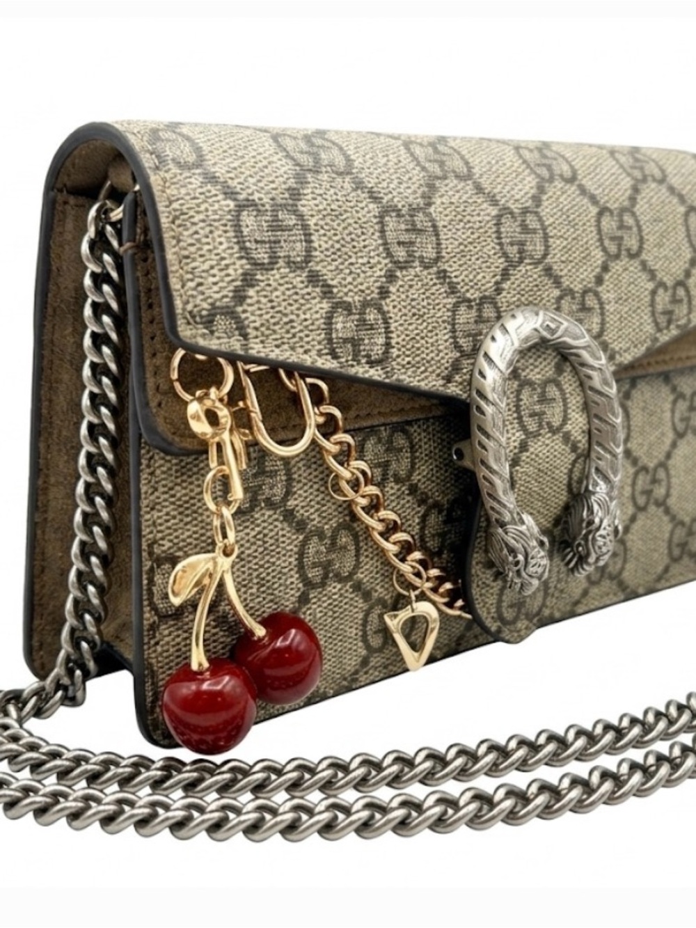 Authentic Gucci Dionysus Super Mini GG Supreme Canvas Bag - Picture 9 of 11